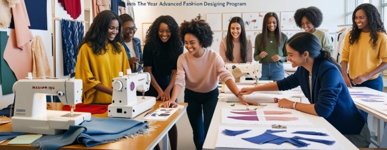 Mastering Fashion: Insights into the 2-Year Advanced Fashion Designing Program