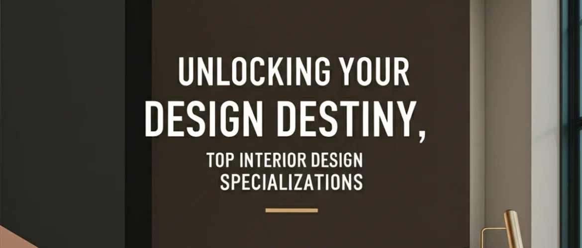 Unlocking Your Design Destiny: Top Interior Design Specializations