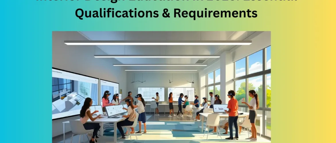 Interior Design Education in 2025: Essential Qualifications & Requirements