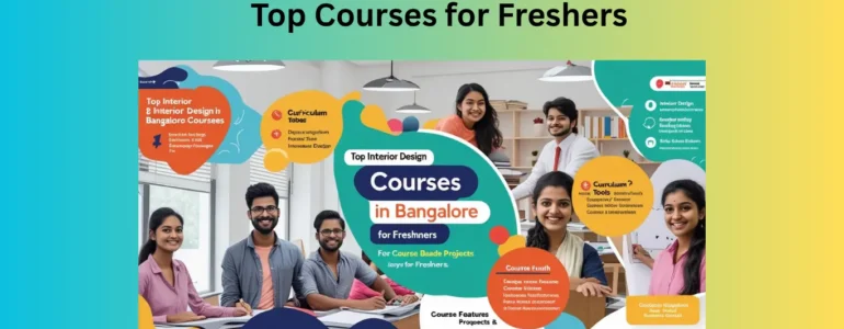 Interior Design in Bangalore for Beginners: Top Courses for Freshers