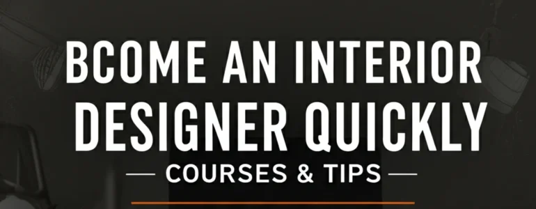 Become an Interior Designer Quickly – Courses & Tips | Maya School of Designs