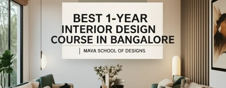 Best 1-Year Interior Design Course in Bangalore | Maya School of Designs